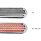 TX-TLED-FOCR : Oval Flatline Clear Red LED (52 Diodes)