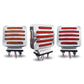 TRUX-TLED-FS : Flatline Double Face Double Post Square LED