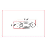 TX-TLED-G4XAB : Marker M1 Style Dual Revolution Amber/Blue LED (10 Diodes)