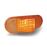 TX-TLED-HOBA : Oval Side Turn Signal & Marker LED Light with Hump (18 Diodes)