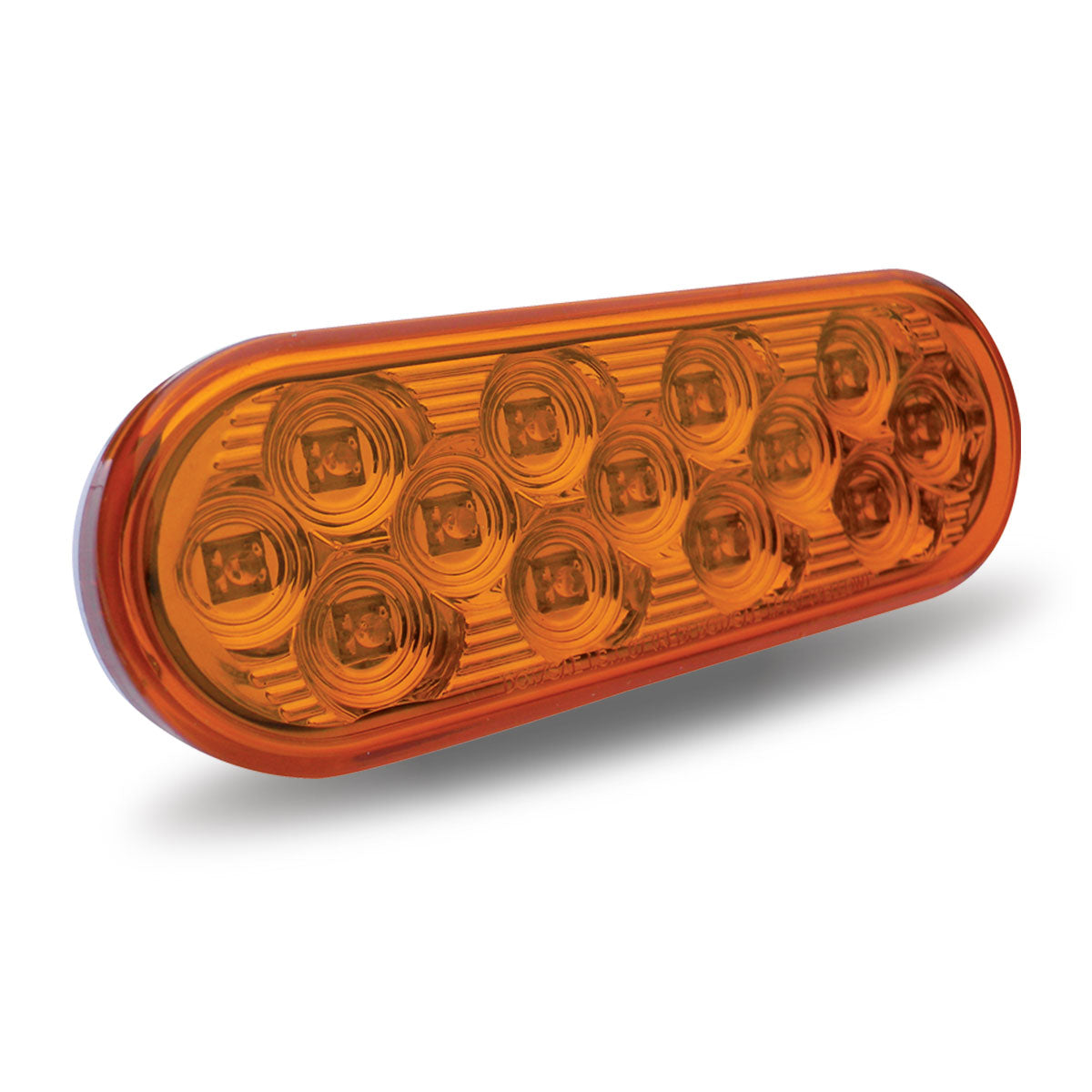 TX-TLED-OBMA : Oval Mirror Amber Stop, Turn & Tail LED (13 Diodes)