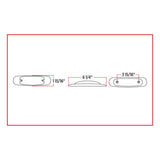 TX-TLED-PETA : Peterbilt Amber LED (12 Diodes)