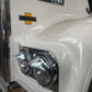 AACC - Tapered Smaller Stainless Headlight Visors (Pair)